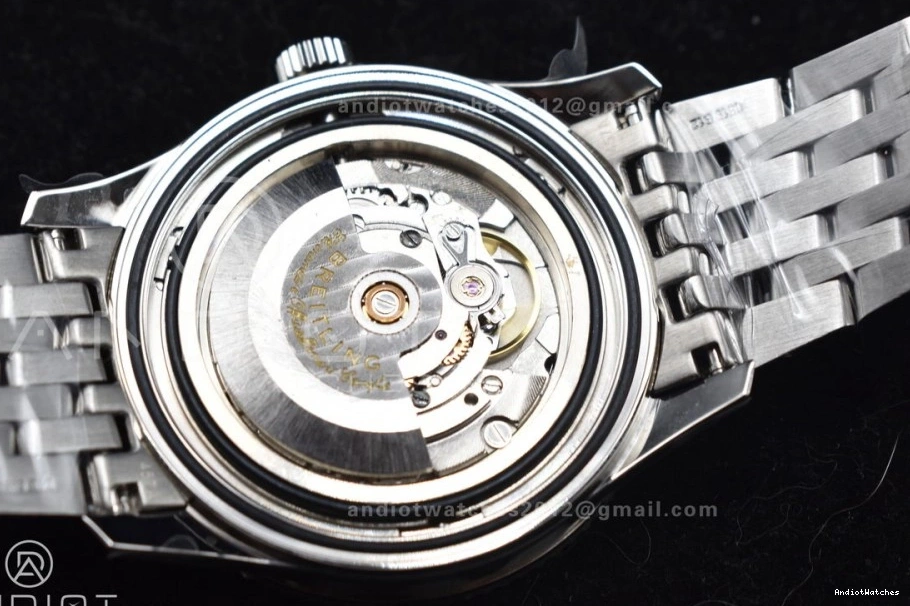 SS Navitimer Bracelet 1:1 Functional RG White 1 923 on Edition V7F Best A Dial Bezel SS 0827